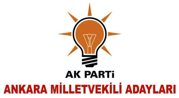 Ankara Ak Parti Milletvekili Adayları Listesi