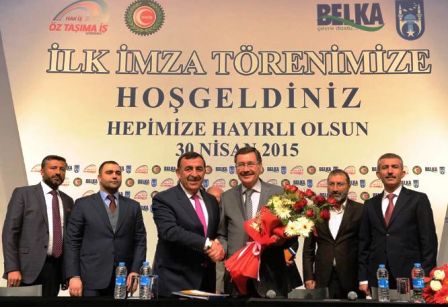 İşçilerden Toplu İş Sözleşmesi Heyecanı